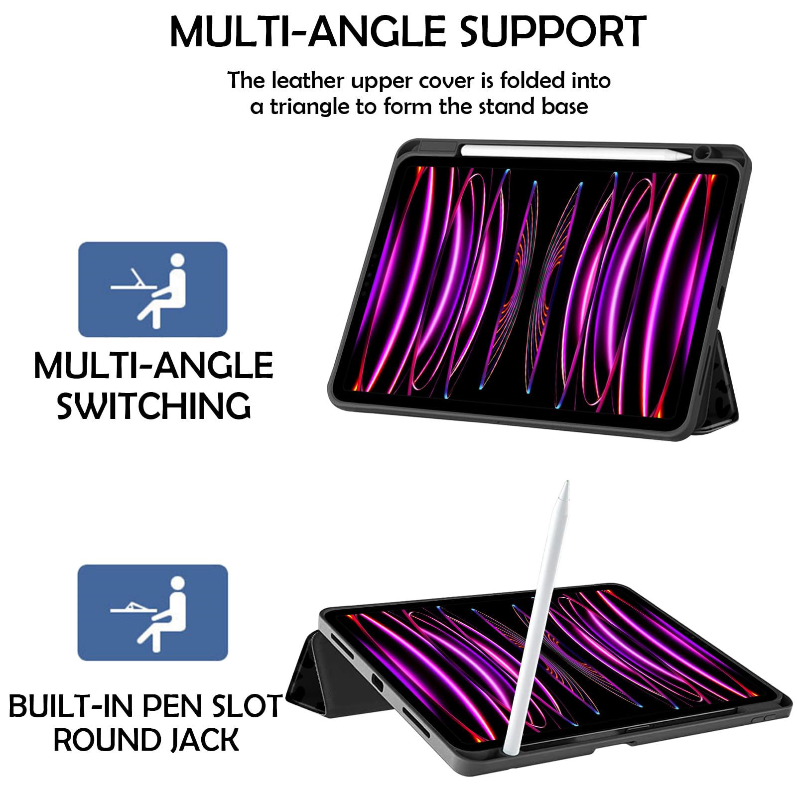 Amazon.co.jp: Deokke iPad Pro 11インチケース、第4/3/2/第2/第1世代